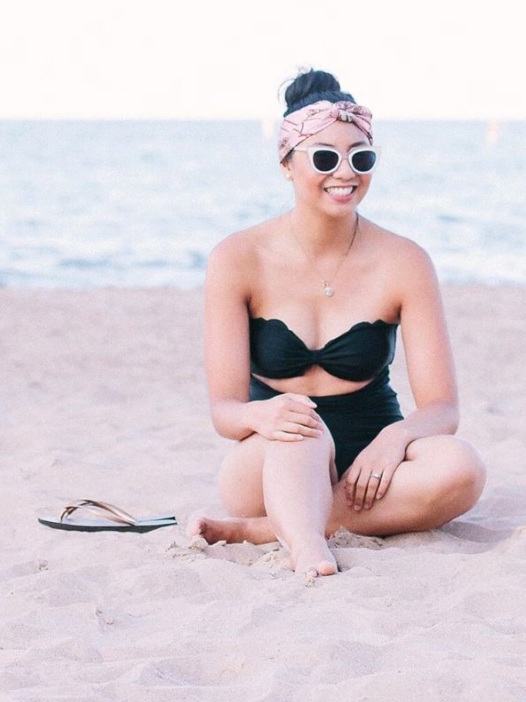 Rach on a beach