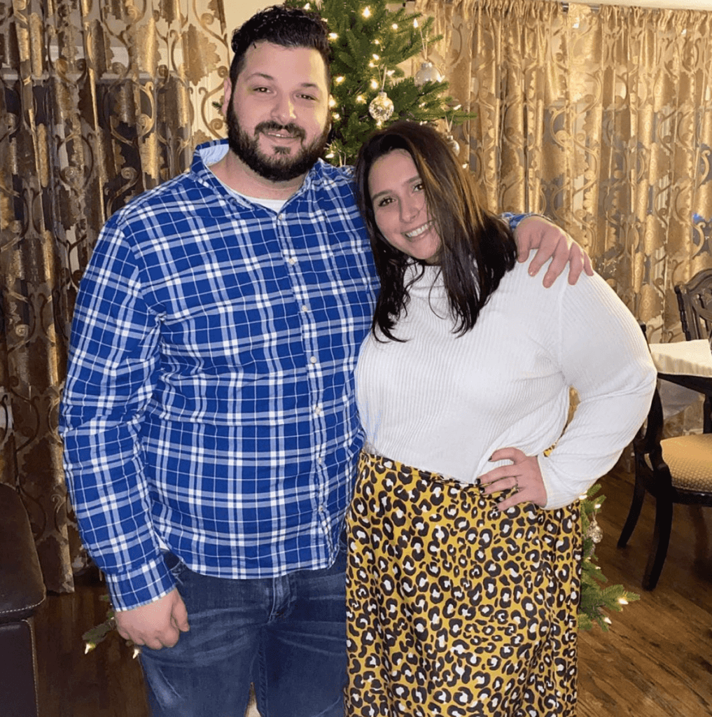 woman with boyfriend