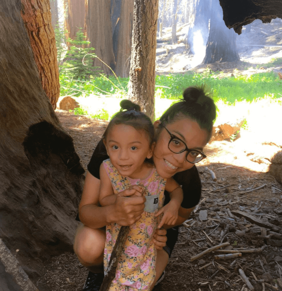 woman with girl