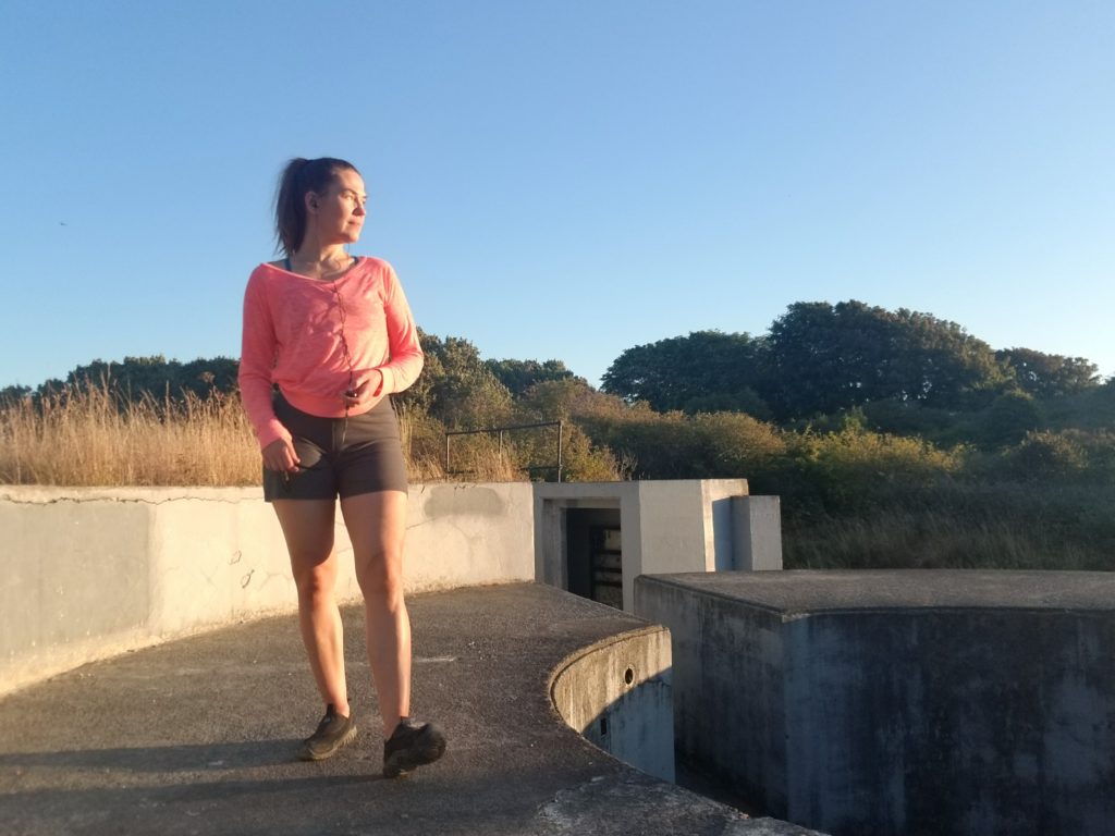 Nadia in September 2020, before treatment for SLL symptoms