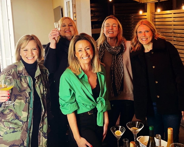 Tamsin W. with friends