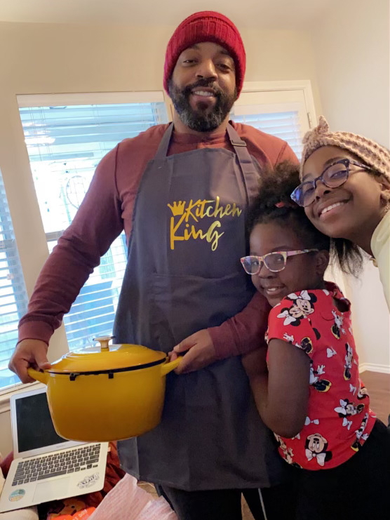 Mical R. Kitchen King apron