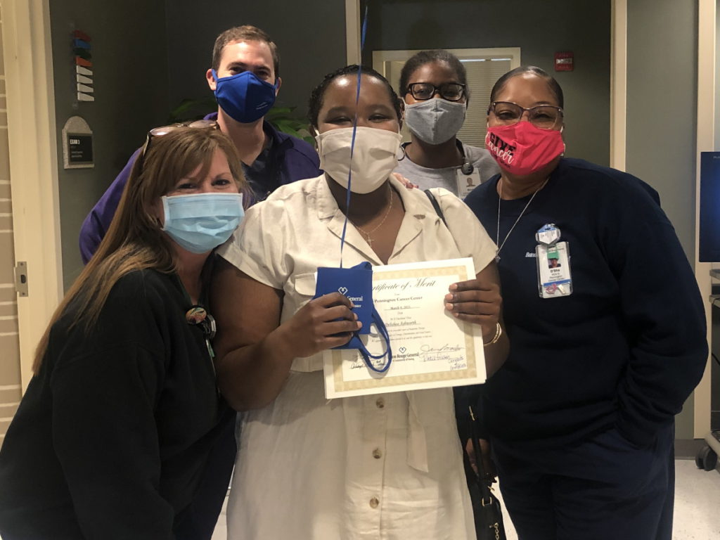 Delishea A. last radiation