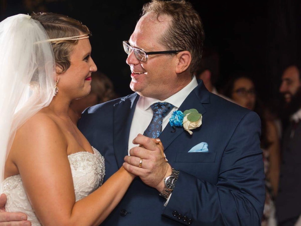 Kelsey R. father-daughter wedding dance