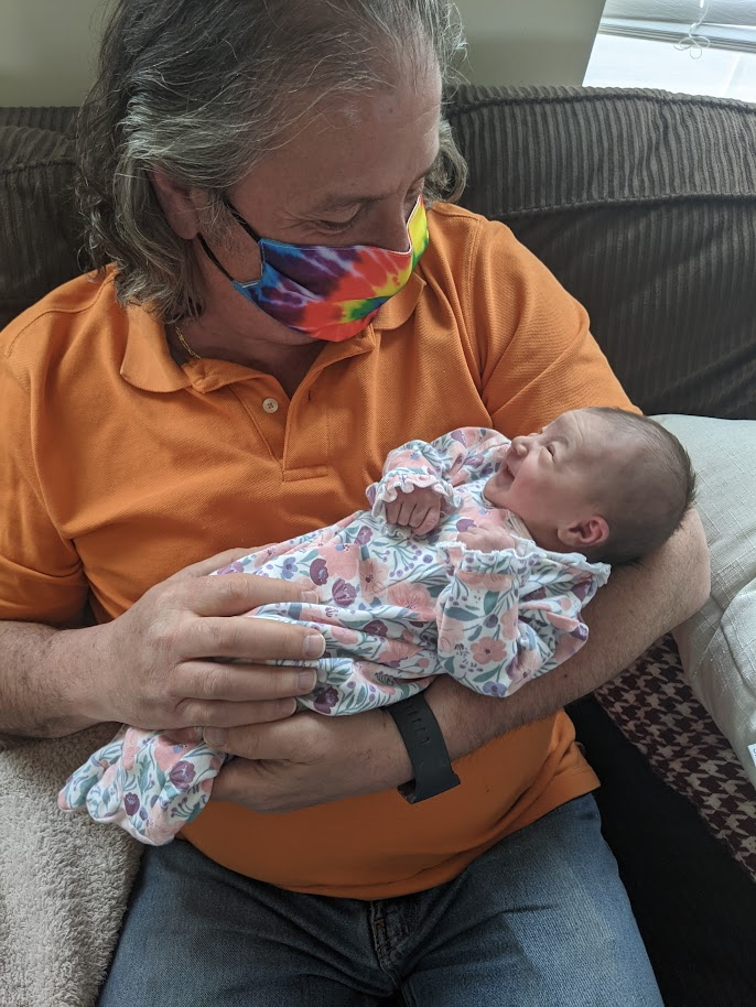 Pete D. 2021 with Sofia