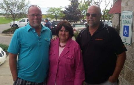 Kris W. with twin brother Kurt and older sister