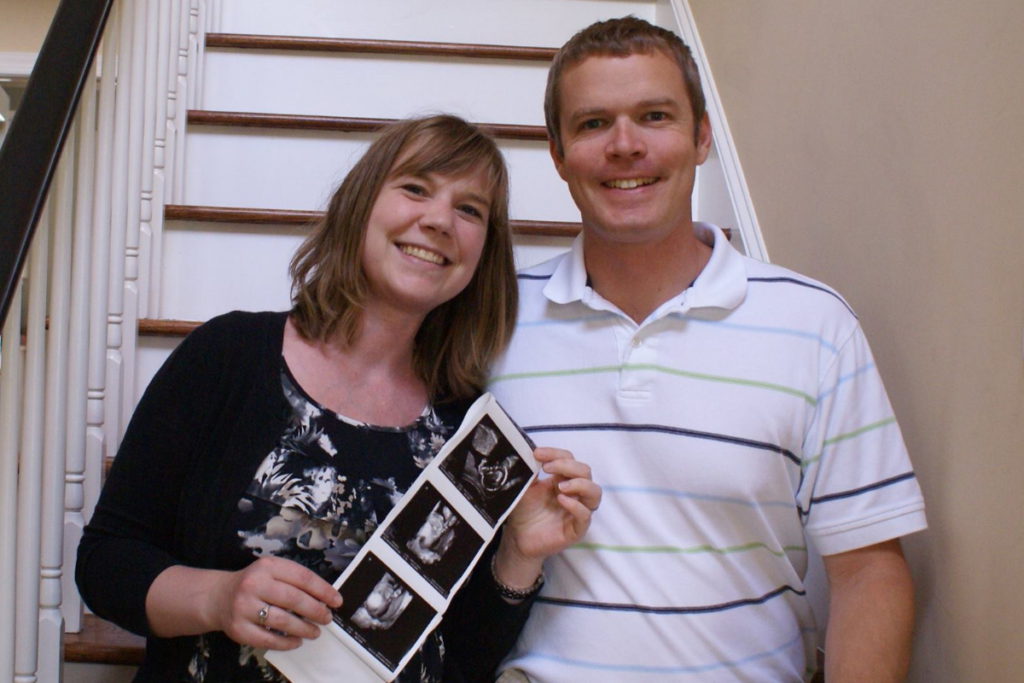 Manda M. ultrasound of 1st child July 2015