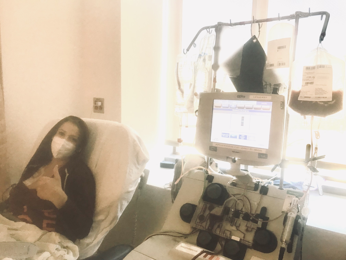 Samantha S. BMT apheresis
