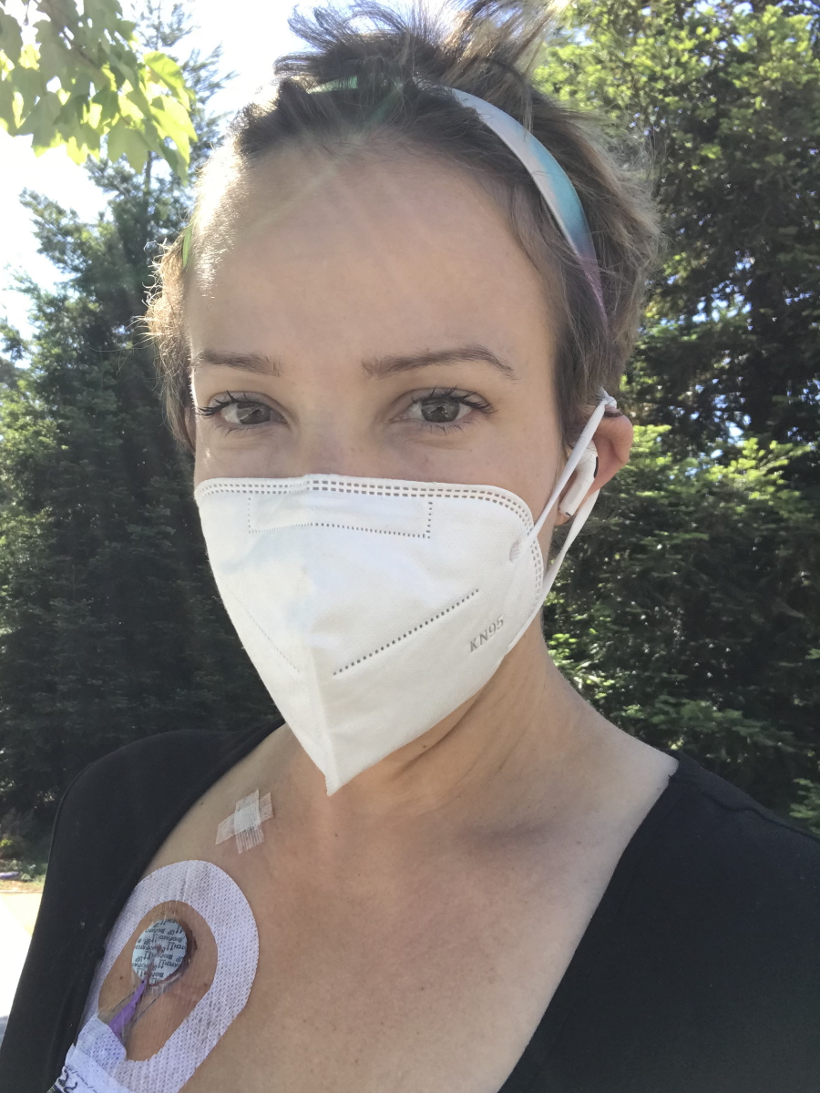 Samantha S. BMT prep masked outside
