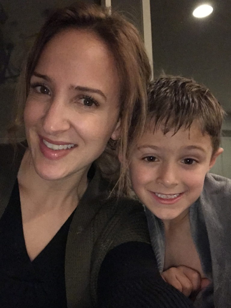 Samantha S. and son