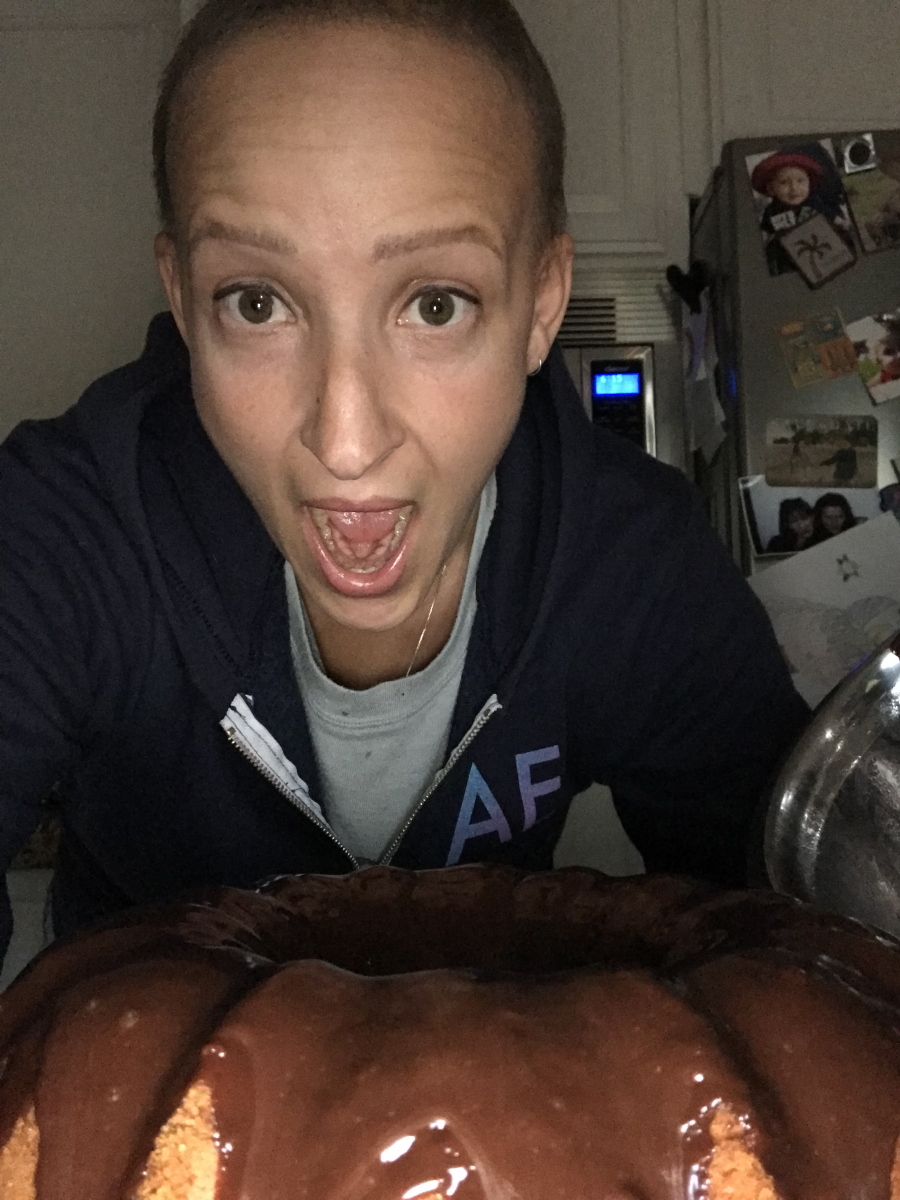 Samantha. S cake nauseated