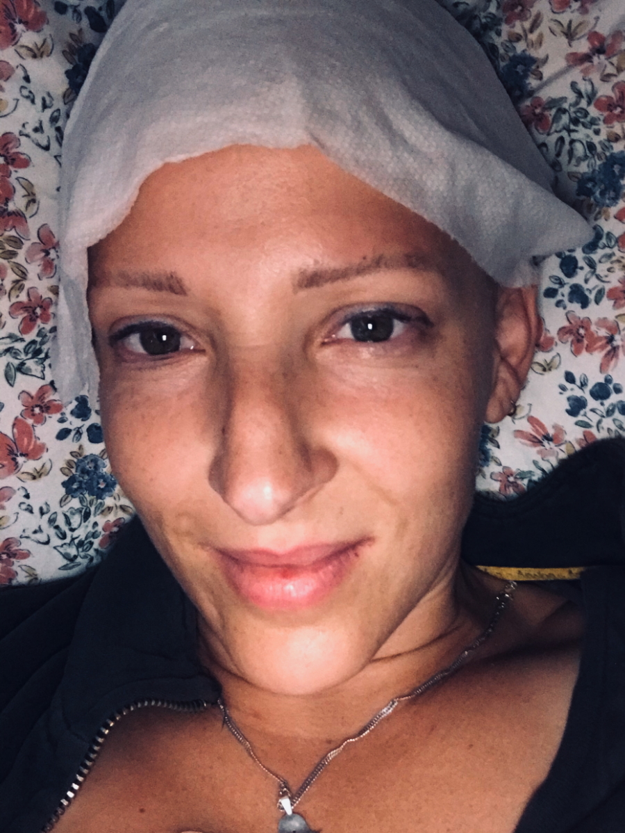 Samantha S. fever on chemo
