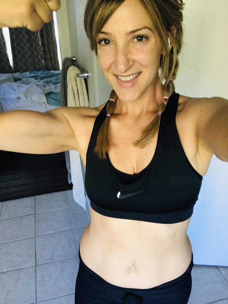 Samantha S. post-BMT getting strong