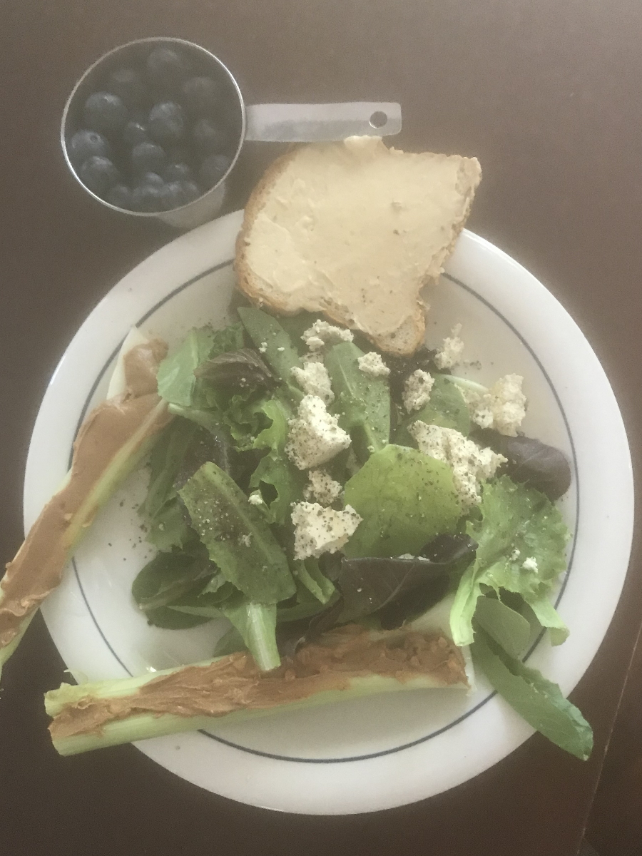 Samantha S. typical meal