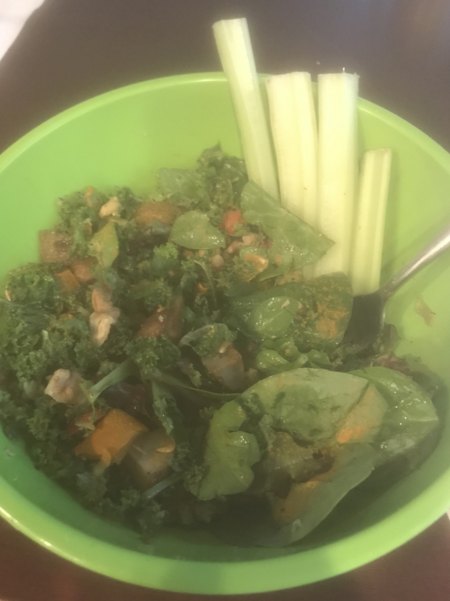 Samantha S. typical meal