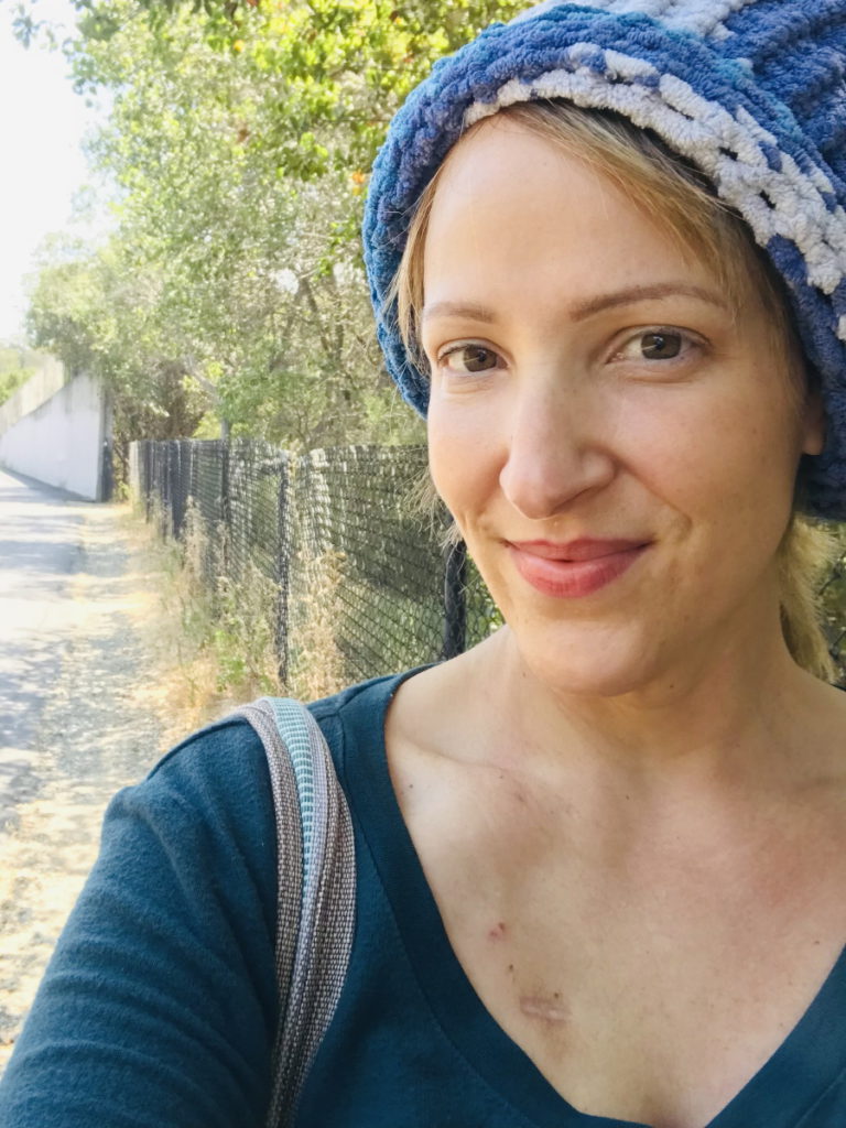 Samantha S. walk outside