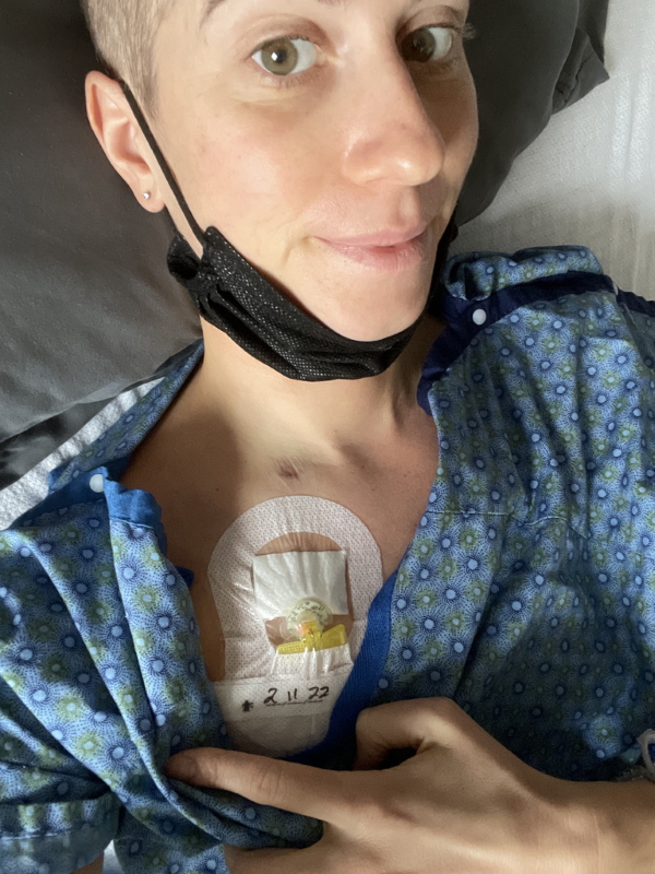 Anna T. in hospital