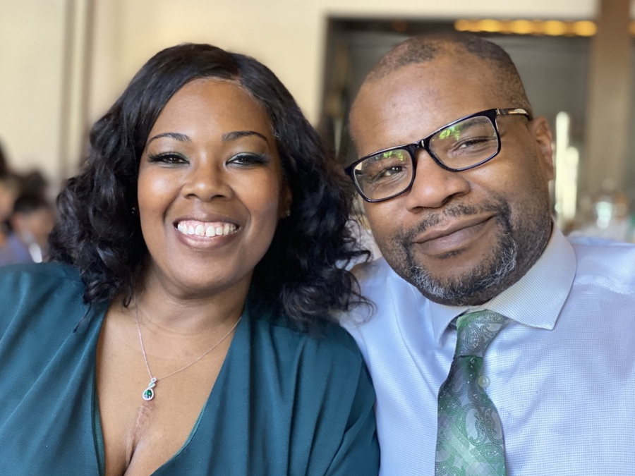 LaSonya D. and husband