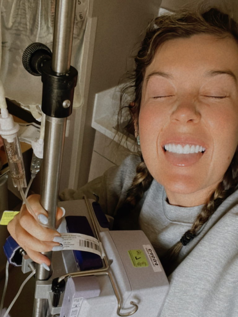 Paige C. chemotherapy week 1