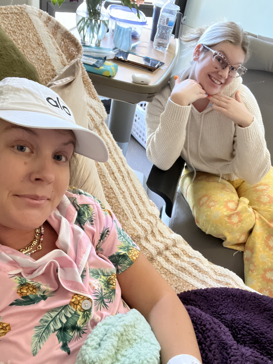 Paige C. in hospital