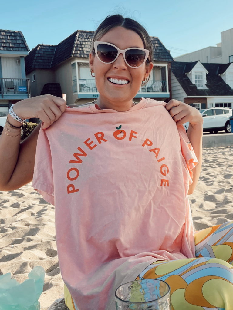 Paige C. power of Paige shirt