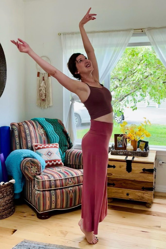 Bethany W. dancing