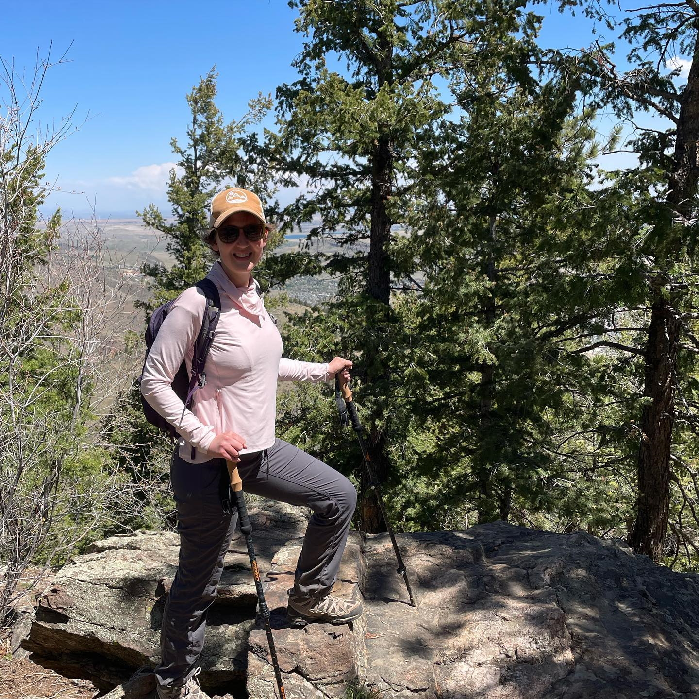 Bethany W. hiking