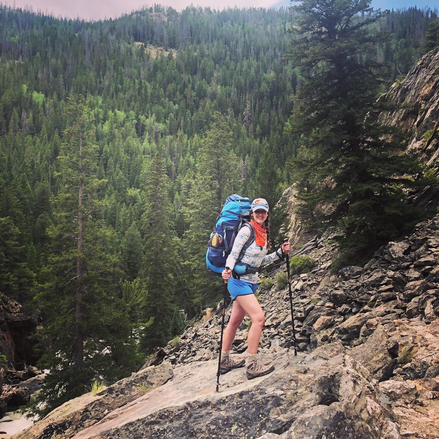 Bethany W. hiking