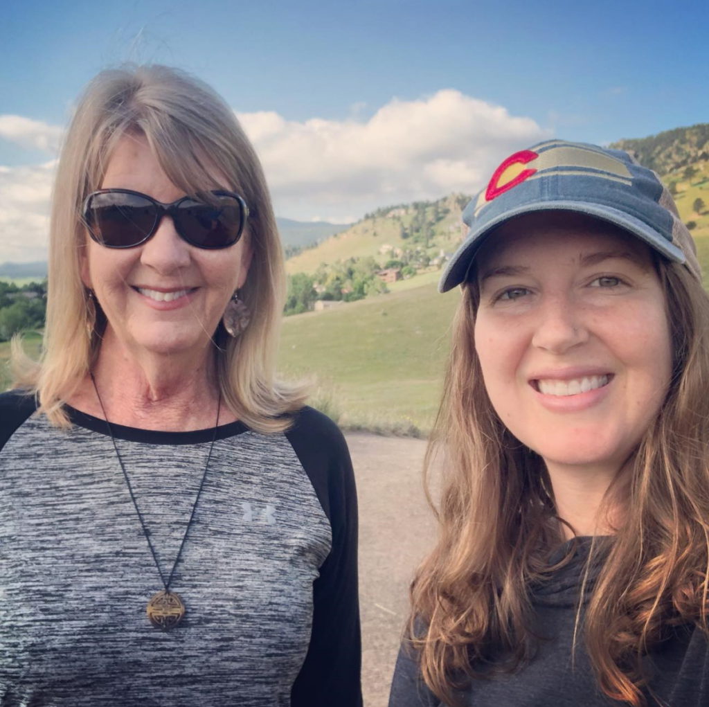 Bethany W. with her mom