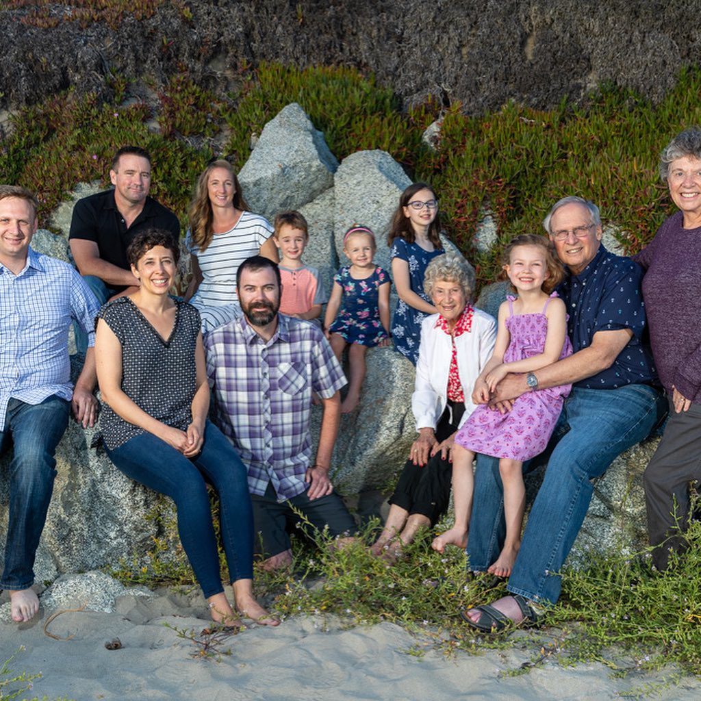 Jack Aiello with family