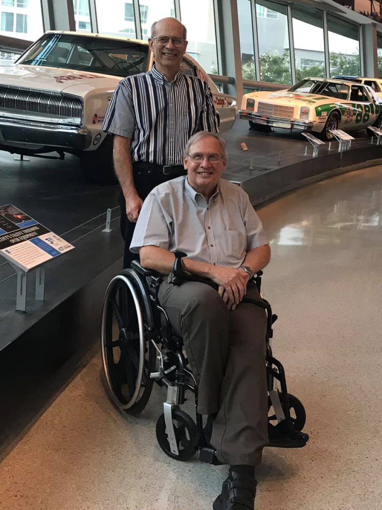 Jack Aiello with friend multiple myeloma advocate