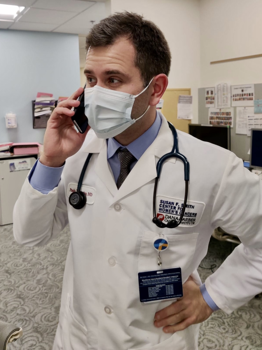 Dr. Paolo Tarantino at work in Boston