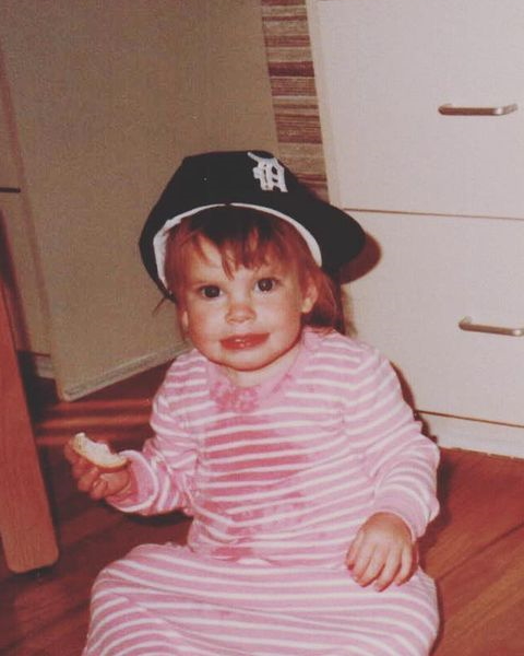 Lainie J. as a baby