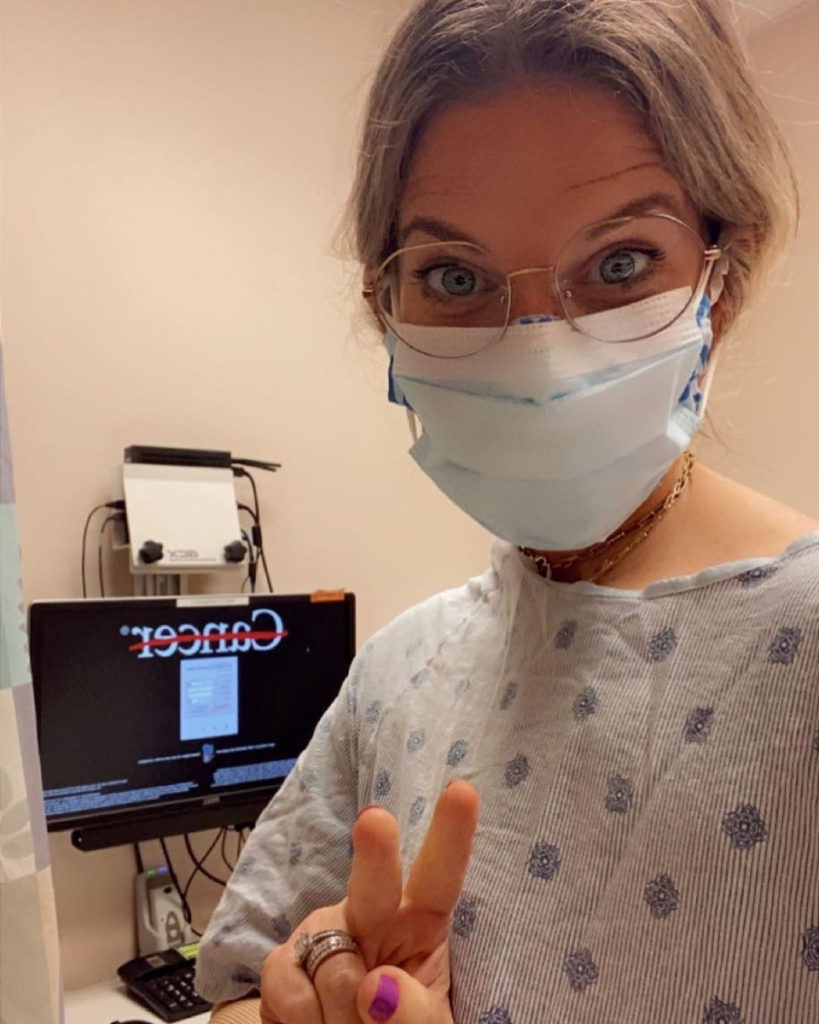 Lainie J. inside MD Anderson