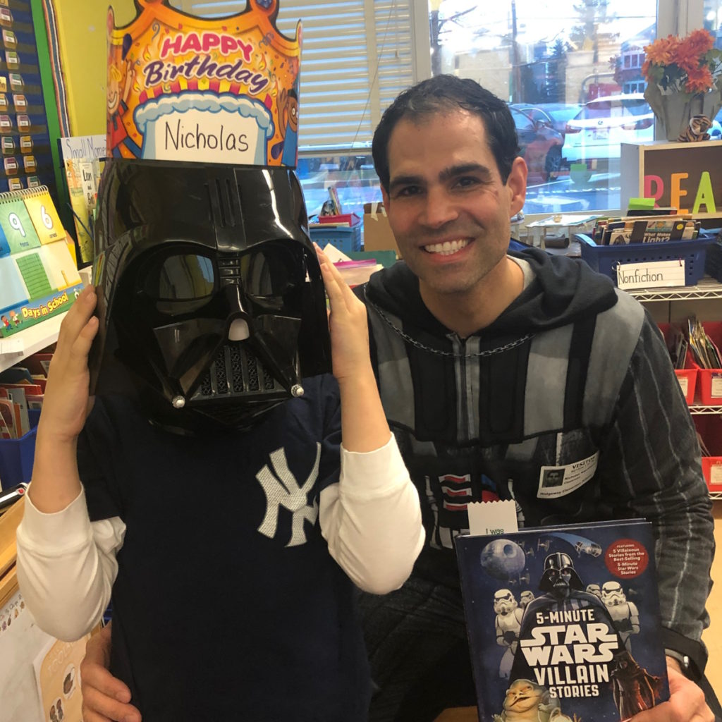 Nick N. in son's school