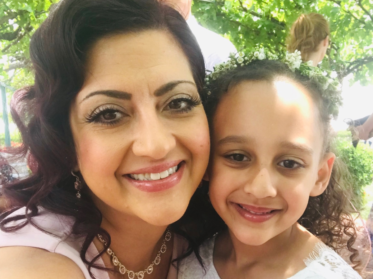 Renee F. and daughter Ava