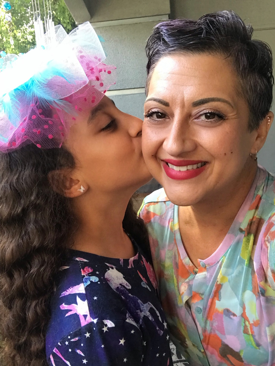 Renee F. and daughter Ava