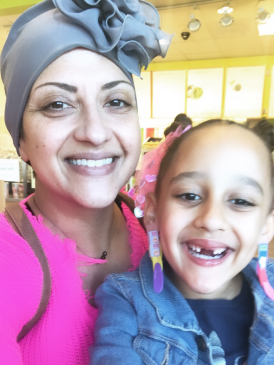 Renee F. and daughter Ava