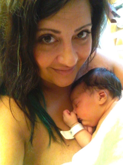 Renee F. and daughter Ava