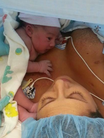 Renee F. and daughter Ava
