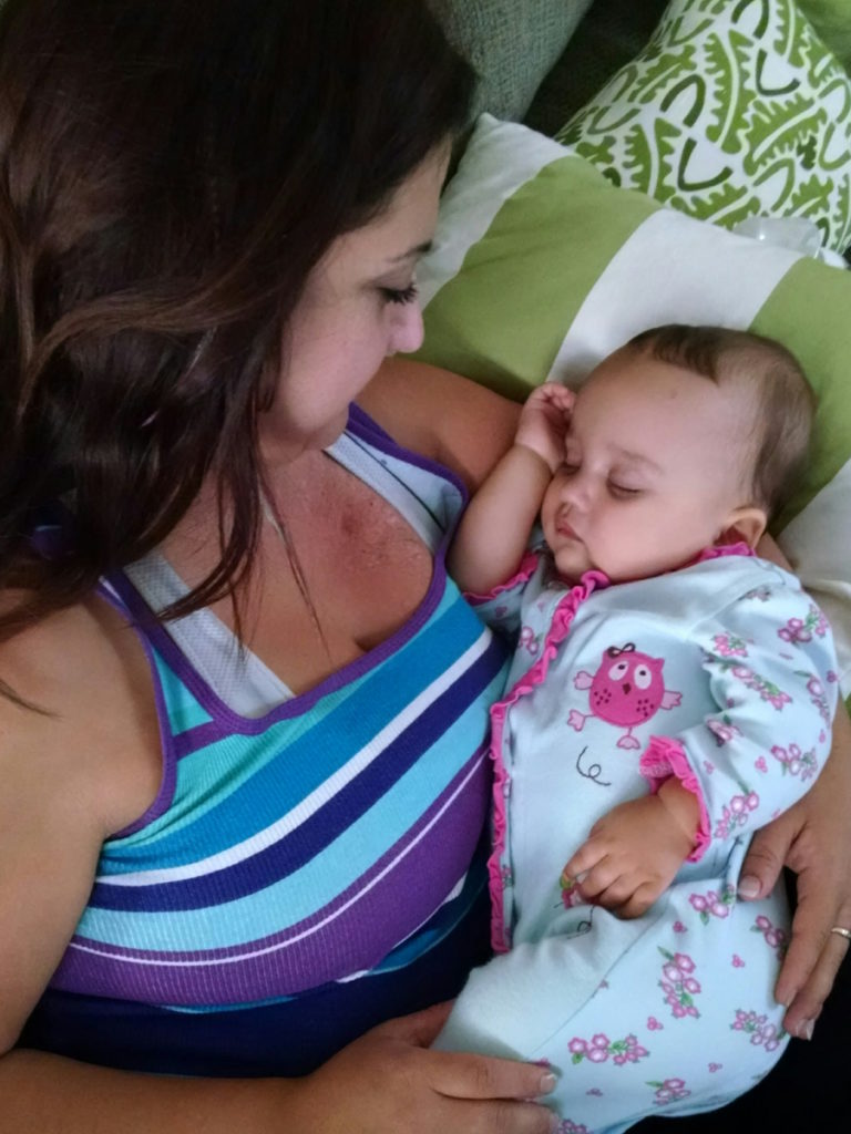 Renee F. and daughter Ava