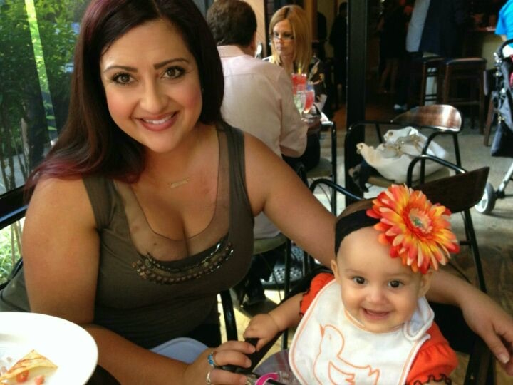 Renee F. and daughter Ava
