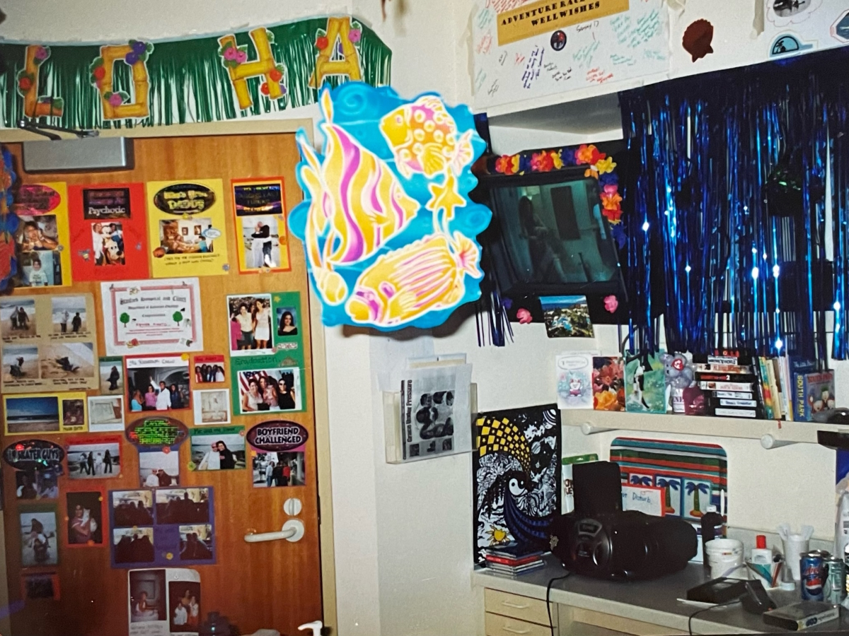 Renee F. hospital room decor