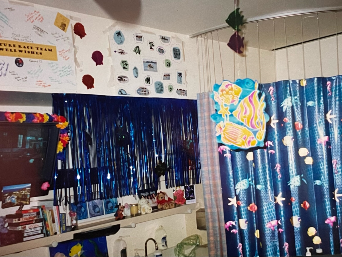 Renee F. hospital room decor