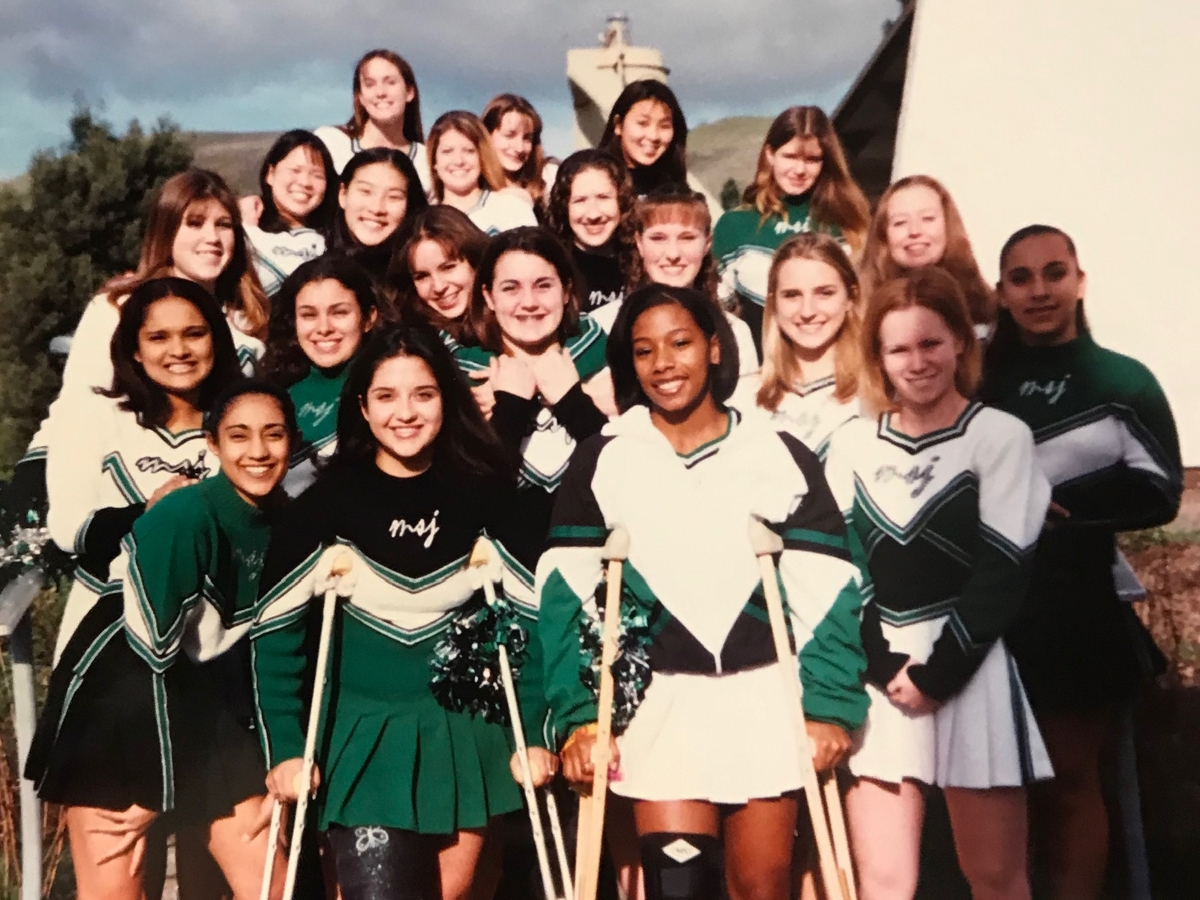 Renee F. in high school
