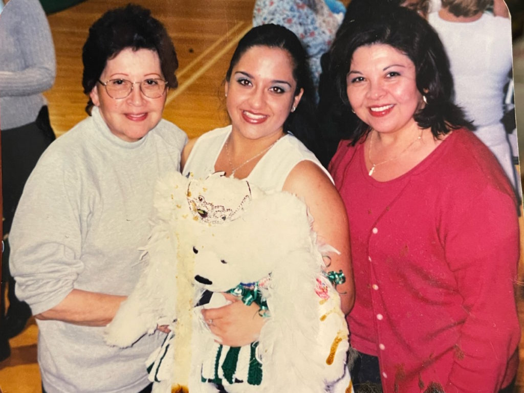 Renee F. with family