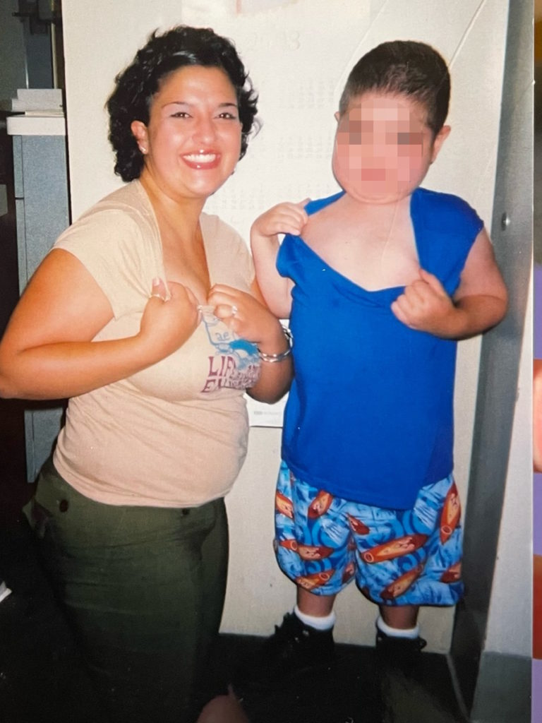 Renee F. with pedia cancer patient