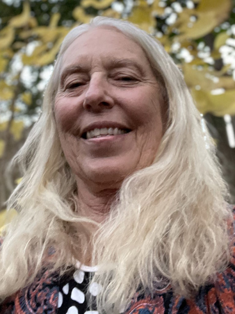 Vickie D. outdoors long hair
