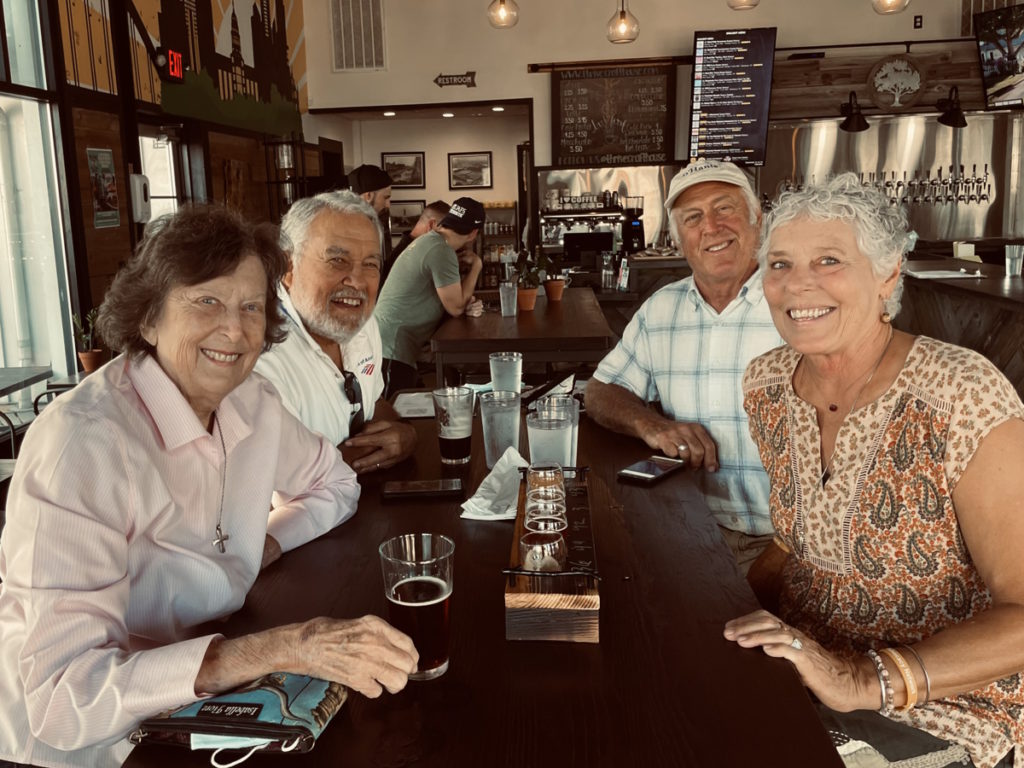 Vickie D. with friends