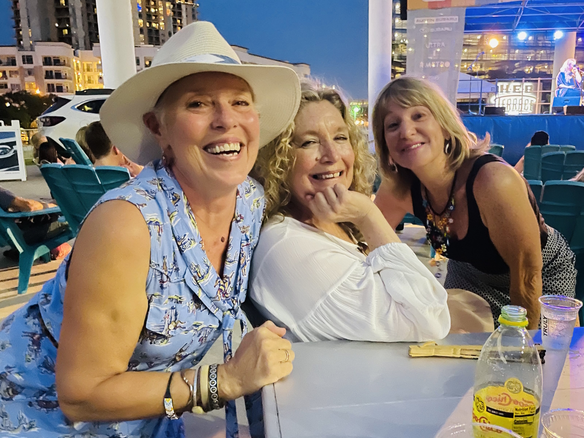 Vickie D. with friends